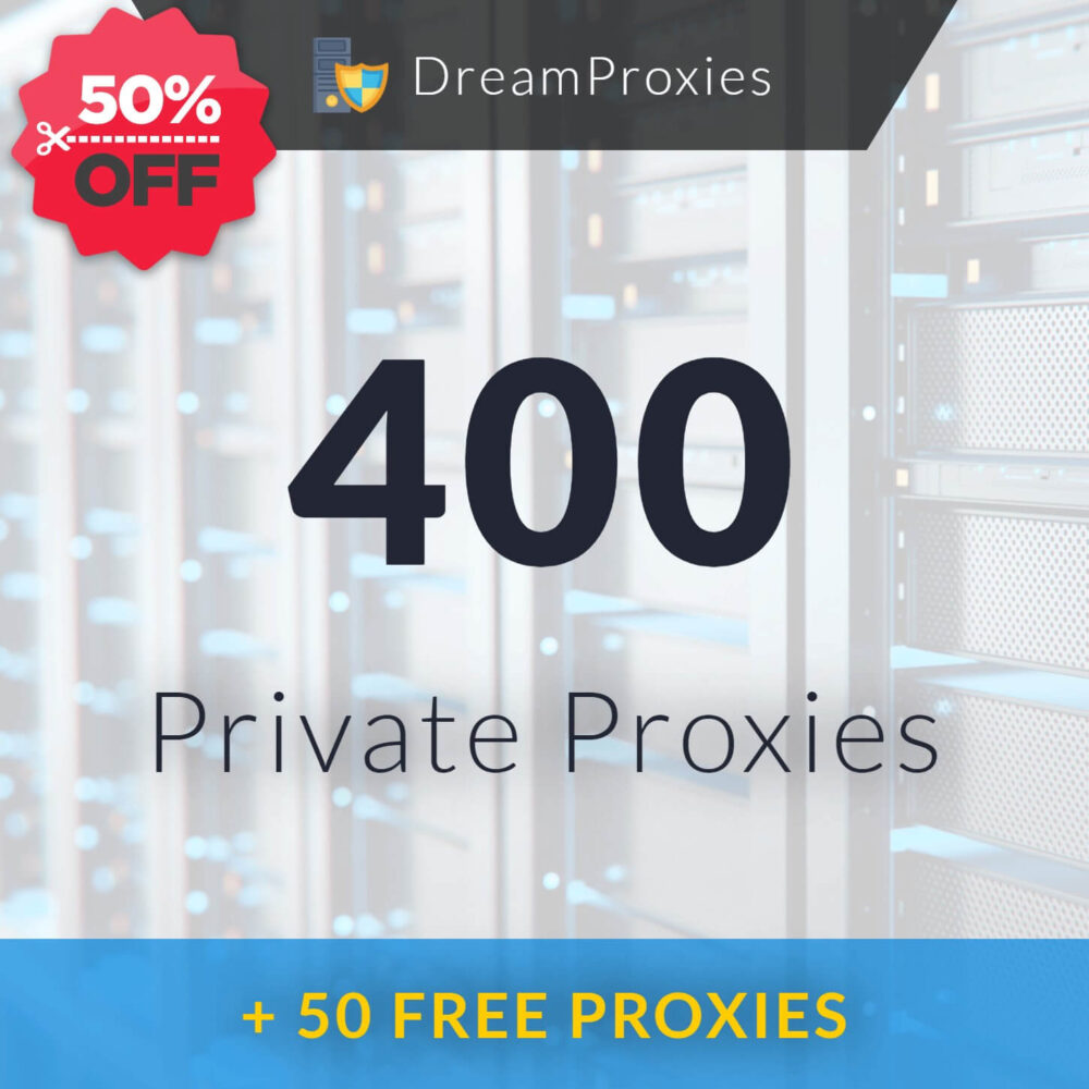 400 Private Proxies